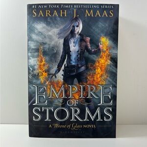 Empire of Storms Book by Sarah J. Maas Throne of Glass